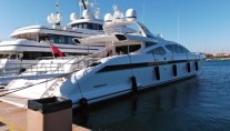 49.90m super yacht Rush - rear view